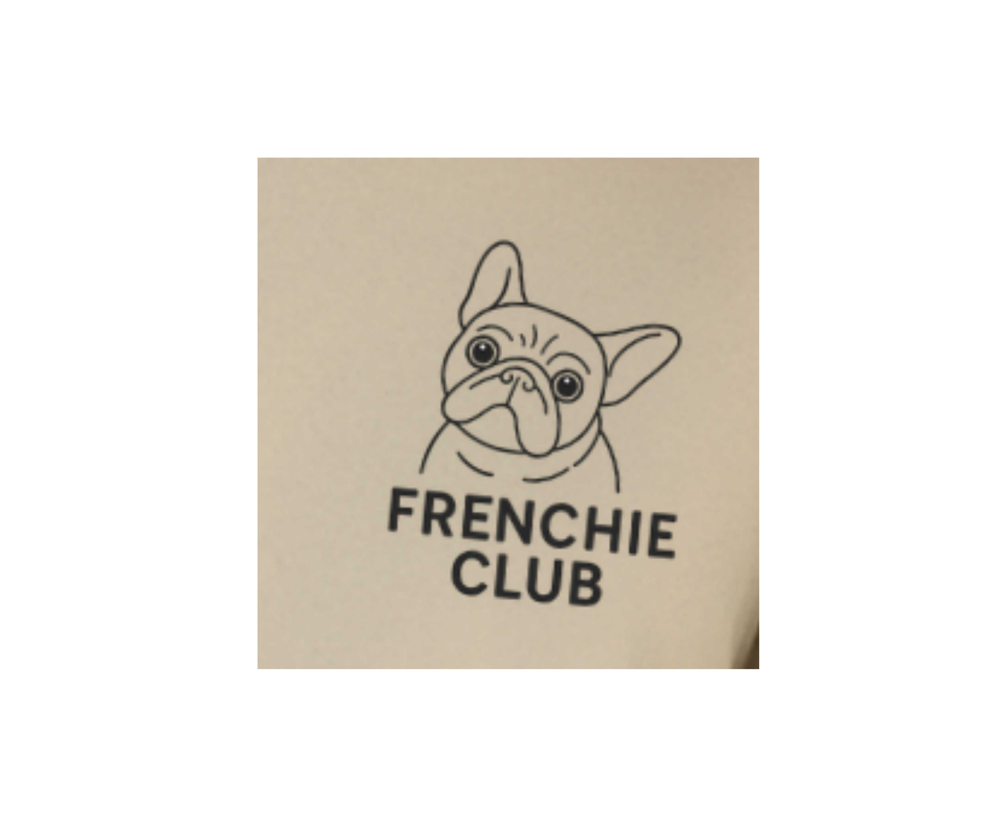 Black French Bulldog Front and Back Sweatshirts