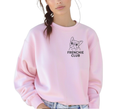 Black French Bulldog Front and Back Sweatshirts